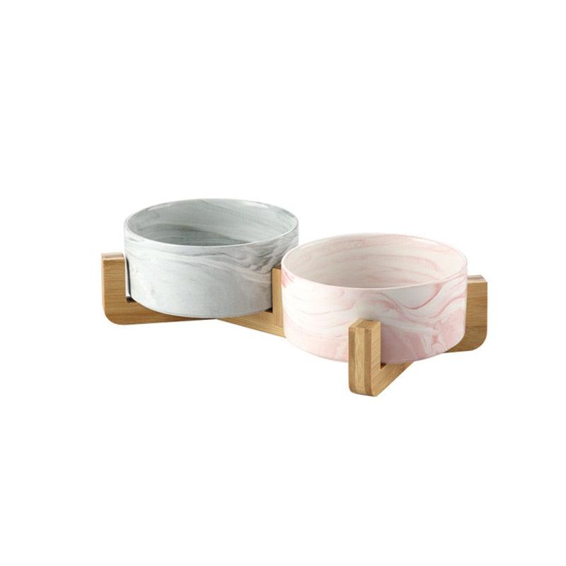 Cat's Marble Ceramic Bowl - Trendha