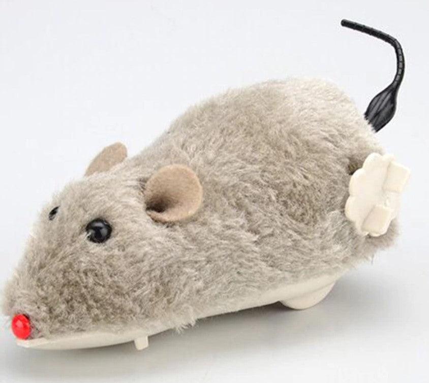 Cat's Plush Mouse Mechanical Toy - Trendha