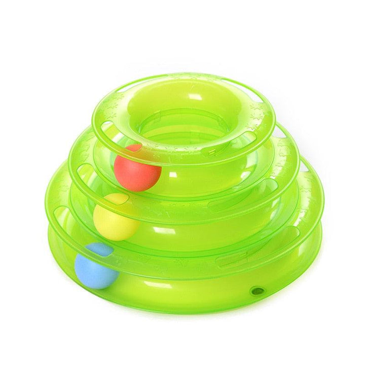 Cat's Three Levels Tower Toy - Trendha