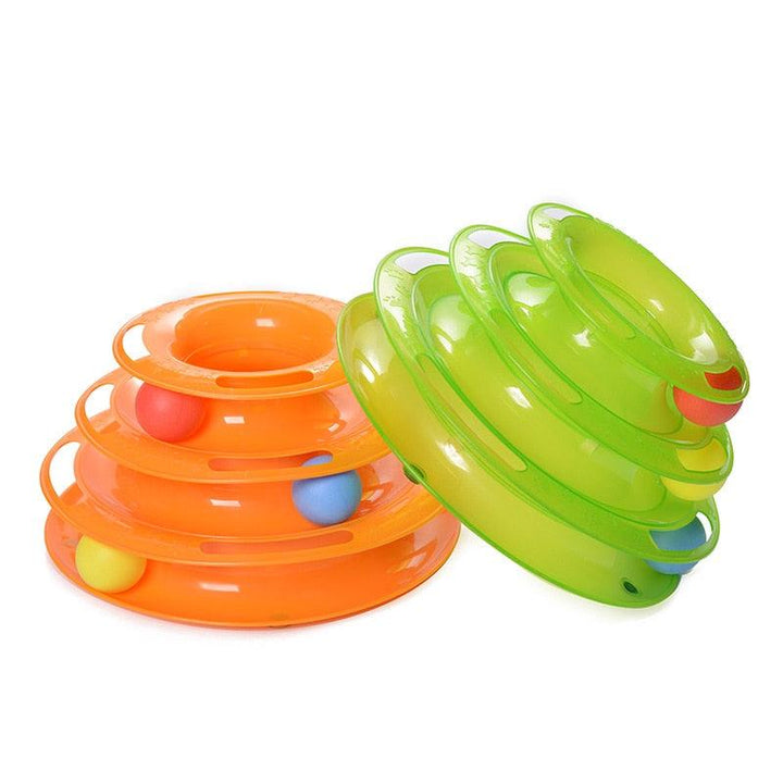 Cat's Three Levels Tower Toy - Trendha