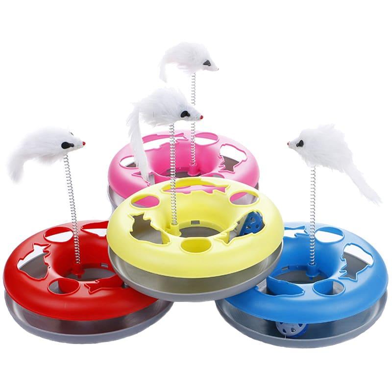Cat's Toy with Bouncing Mouse - Trendha