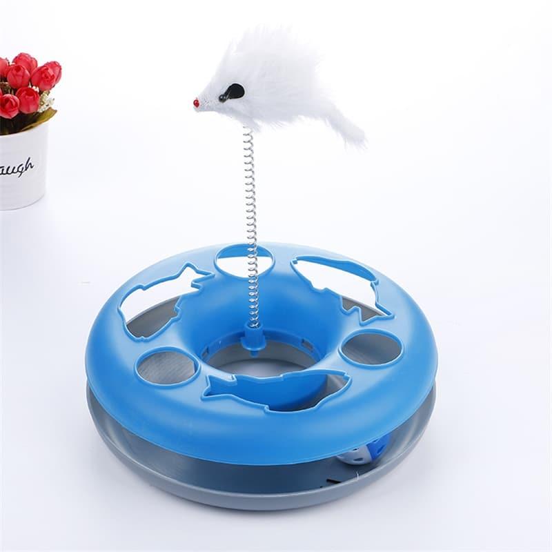 Cat's Toy with Bouncing Mouse - Trendha