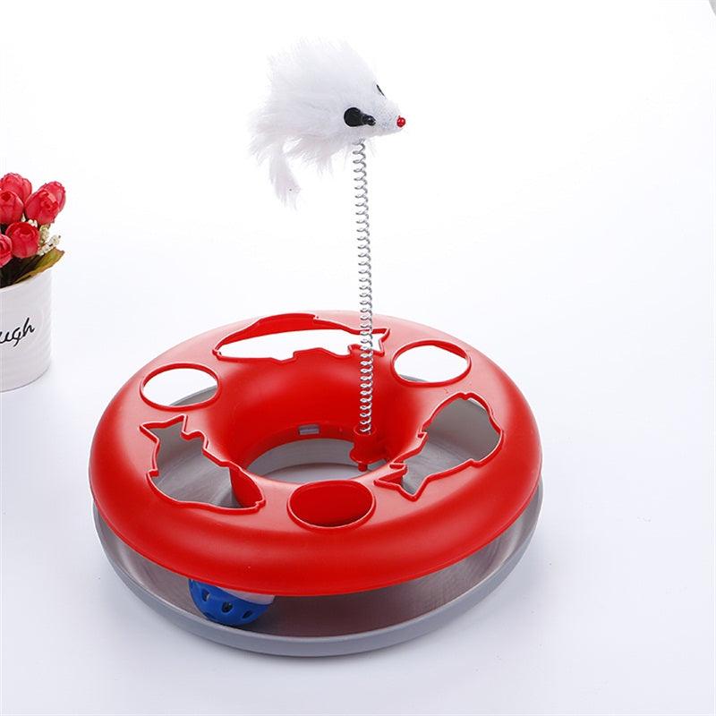 Cat's Toy with Bouncing Mouse - Trendha