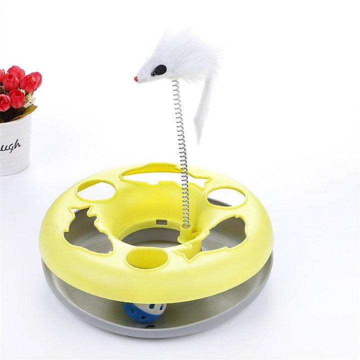 Cat's Toy with Bouncing Mouse - Trendha