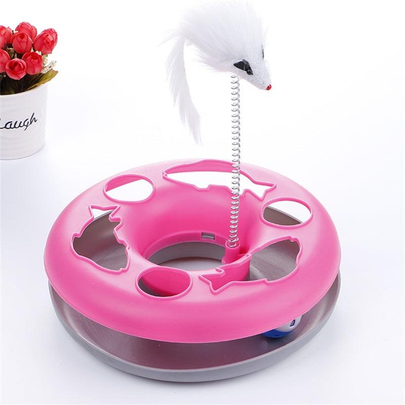 Cat's Toy with Bouncing Mouse - Trendha
