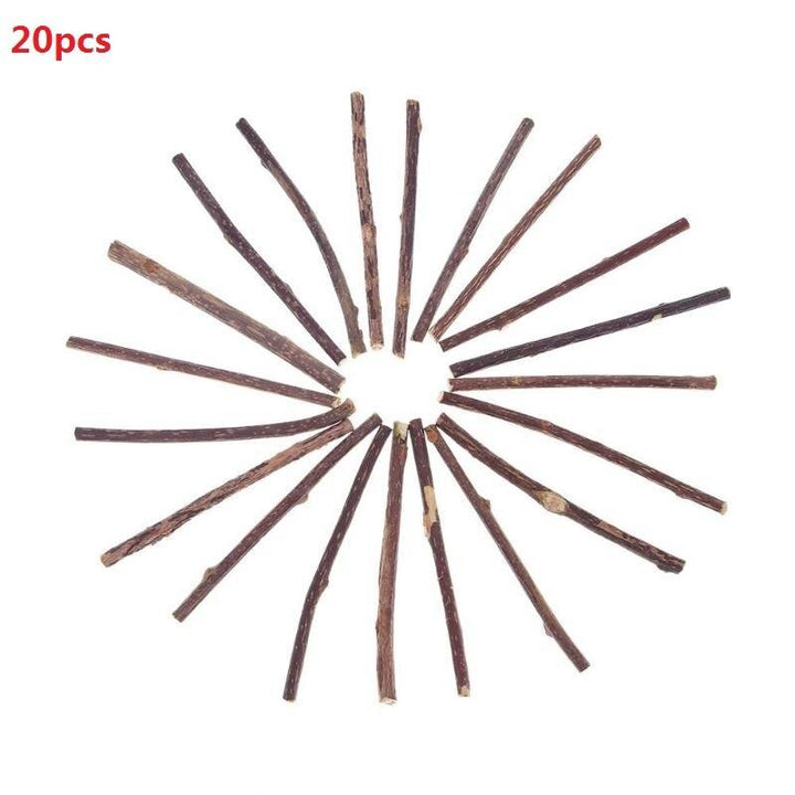 Catnip Teeth Brushing Sticks for Cat 15 / 20 Pcs Set - Trendha