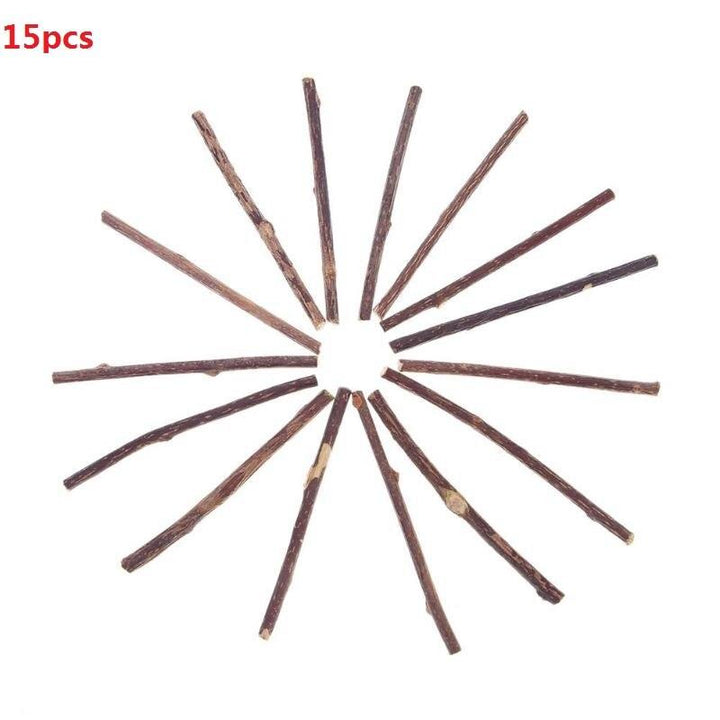 Catnip Teeth Brushing Sticks for Cat 15 / 20 Pcs Set - Trendha