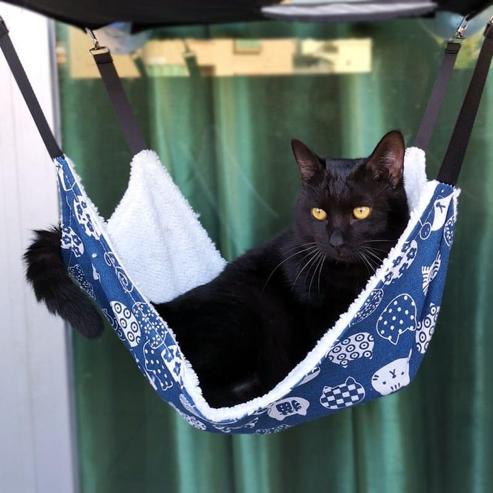 Cats Cotton Double Hanging Hammock - Trendha