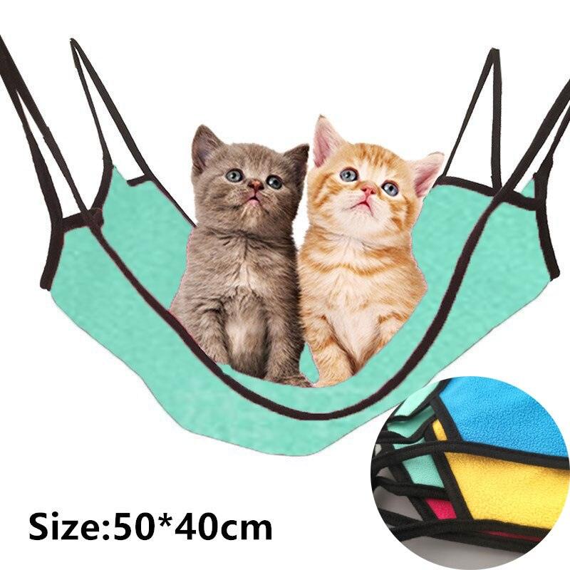 Cats Cotton Double Hanging Hammock - Trendha