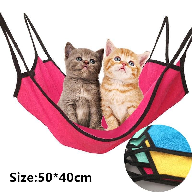 Cats Cotton Double Hanging Hammock - Trendha