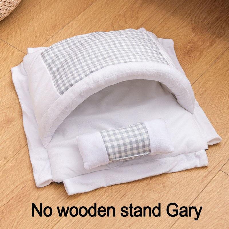 Cats Removable Wooden Sleeping Hammock Bed - Trendha