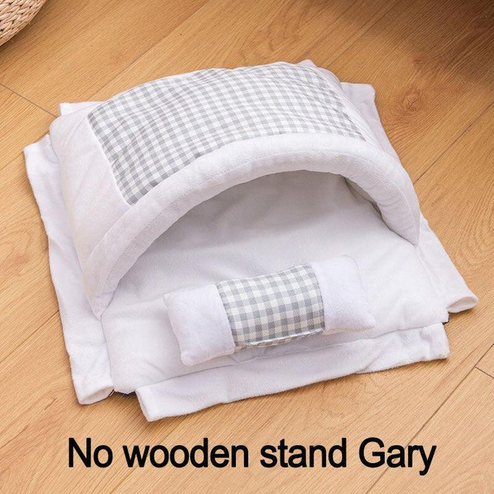 Cats Removable Wooden Sleeping Hammock Bed - Trendha