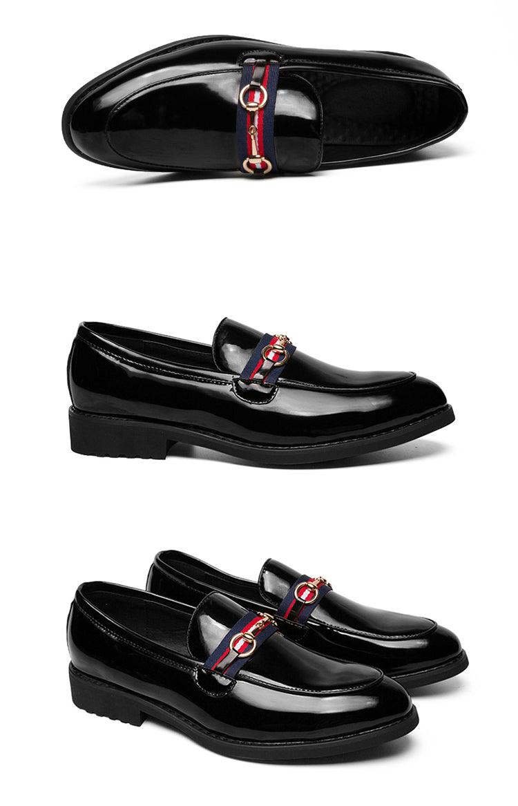 Tassel Men's Shoes Korean Style Shaved Leather Retro Pointed Toe Shoes - Trendha