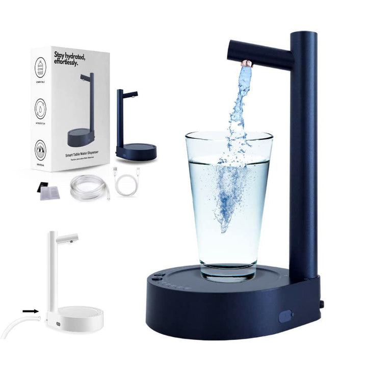 Desk Dispenser Electric Water Gallon Pump Automatic Water Bottle Pump Dispenser Rechargeable Water Pump Dispenser - Trendha