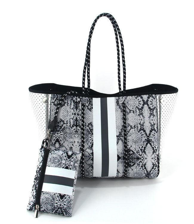 European And American Fashion Beach Bag Fashion Large-capacity Shoulder Bag Neoprene - Trendha