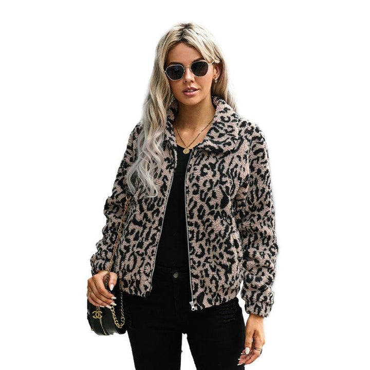 Women's Winter Long-sleeved Plush Loose Warm Cardigan - Trendha