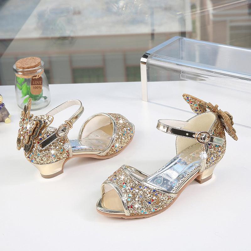 Children's Bow-knot Fish Mouth Sandals - Trendha