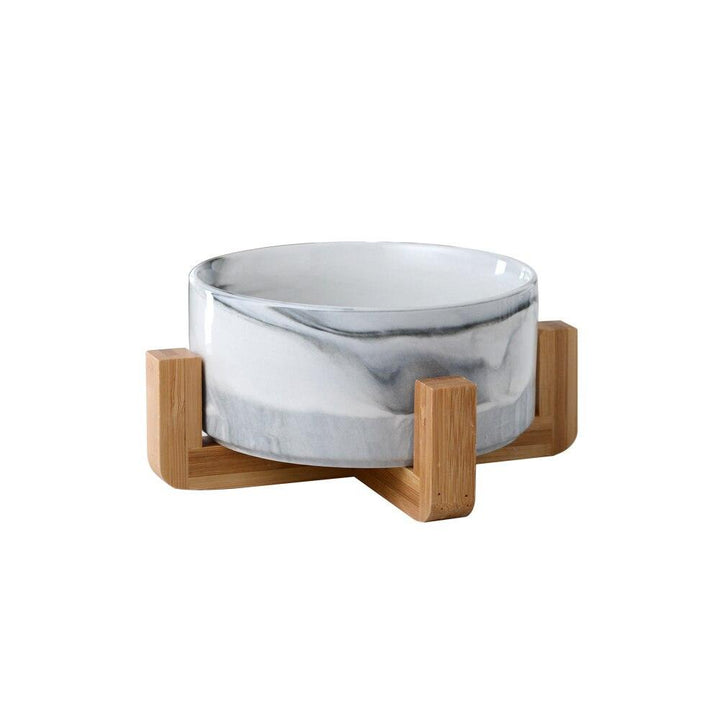 Ceramic Elevated Bowl for Pets - Trendha