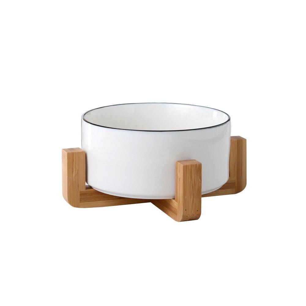 Ceramic Elevated Bowl for Pets - Trendha