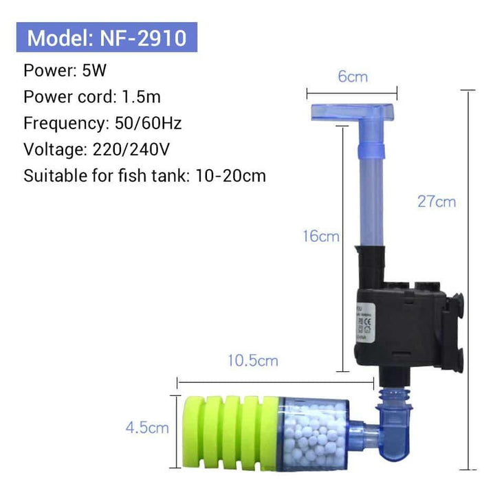 Ceramic Filter with Submersible Water Pump - Trendha