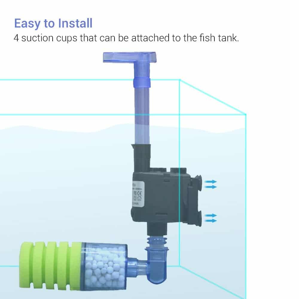 Ceramic Filter with Submersible Water Pump - Trendha