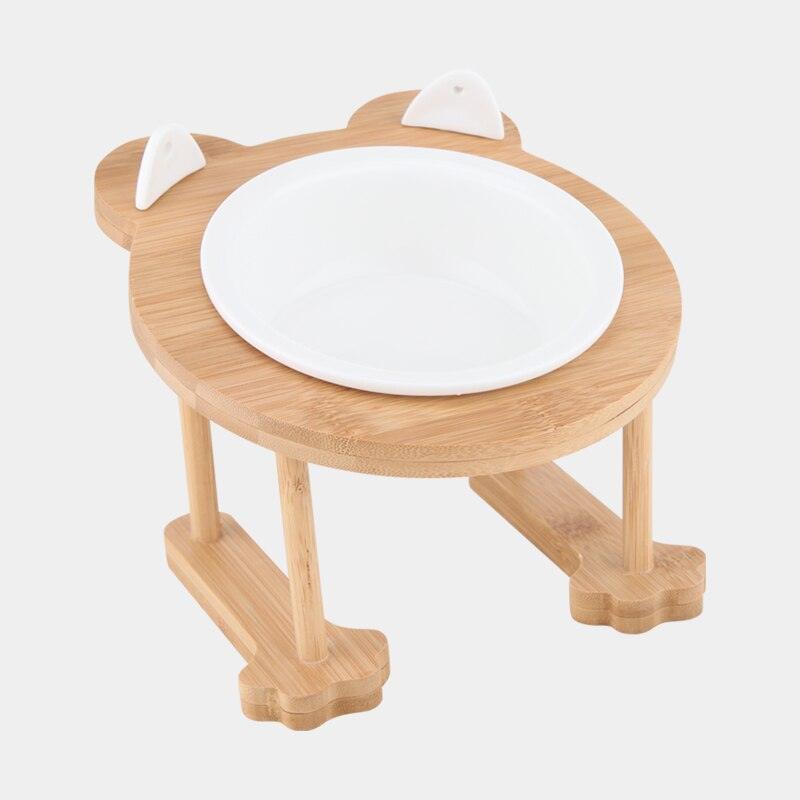 Ceramic Pet Bowl with Tilted Base - Trendha