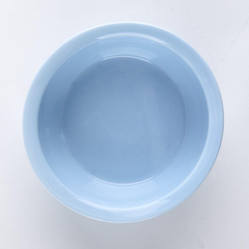 Ceramic Pet Bowl with Tilted Base - Trendha