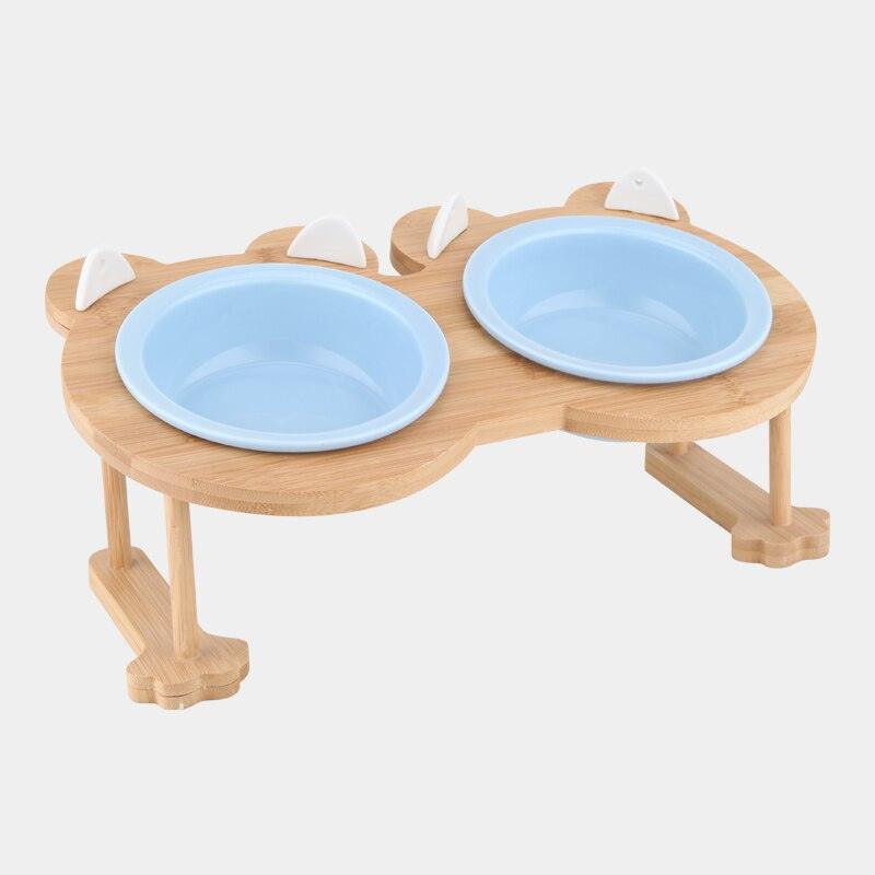 Ceramic Pet Bowl with Tilted Base - Trendha