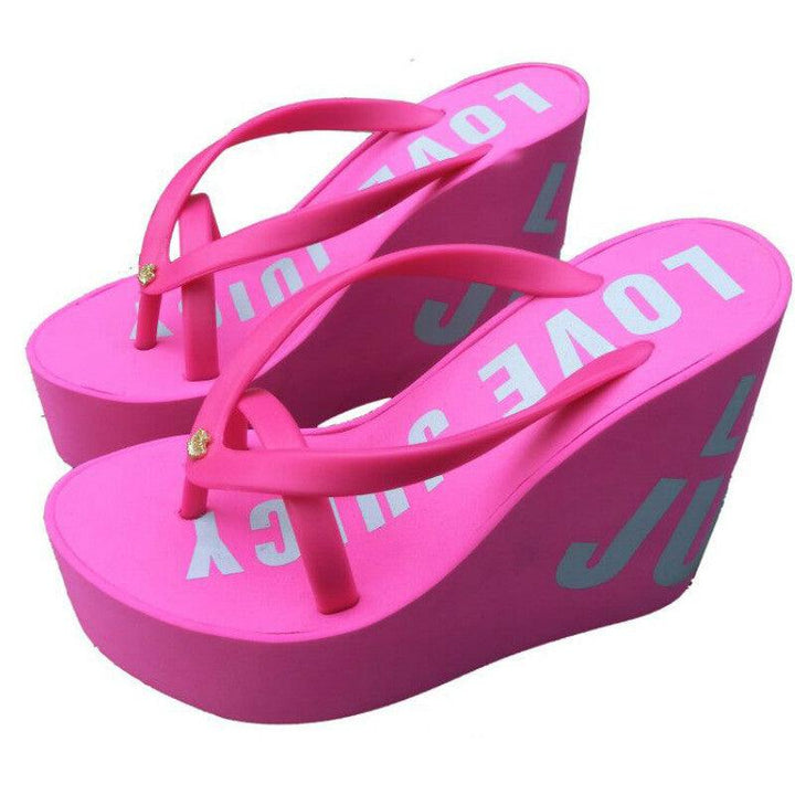 Women's Super High Heel Non-slip Beach Shoes (11cm) - Trendha