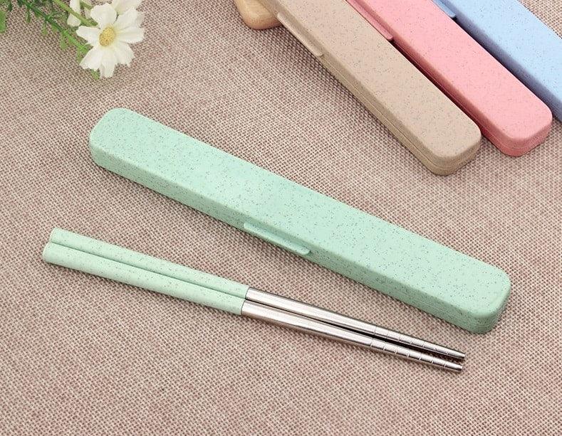 Chinese Style Portable Stainless Steel Chopsticks