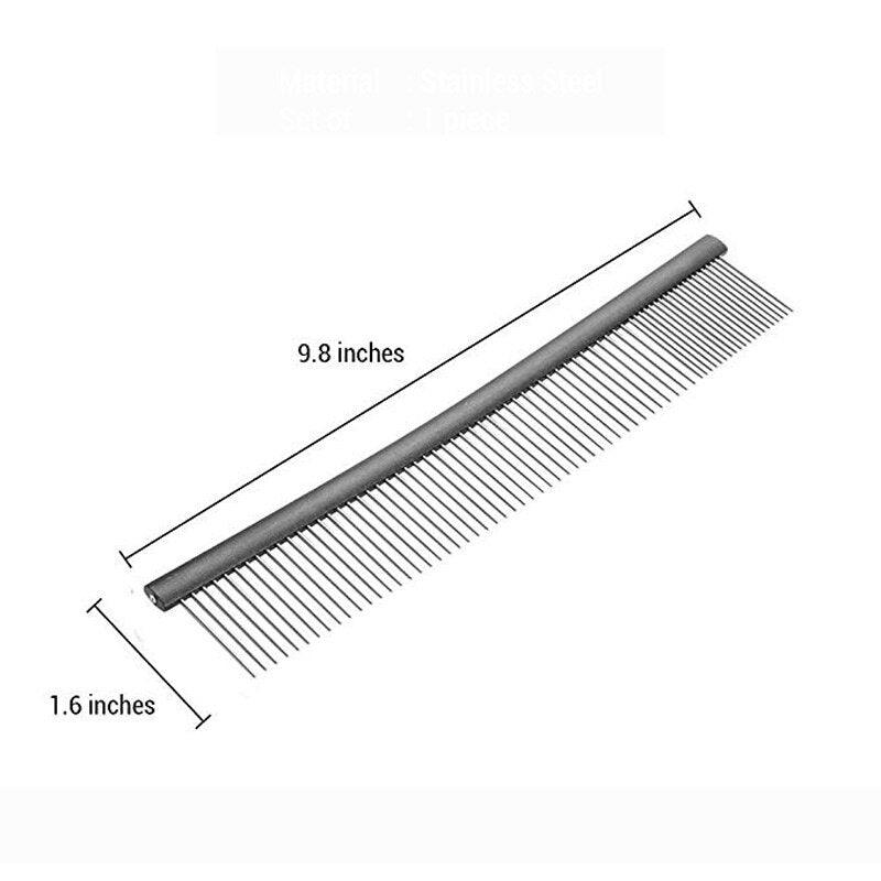 Chrome Plate Pet Grooming Comb - Trendha
