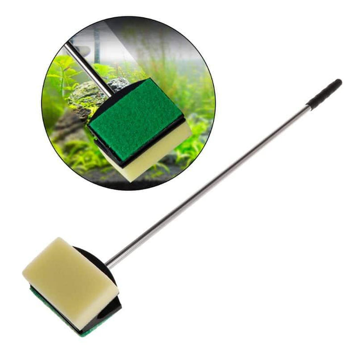 Cleaning Brush with Double Face Sponge - Trendha