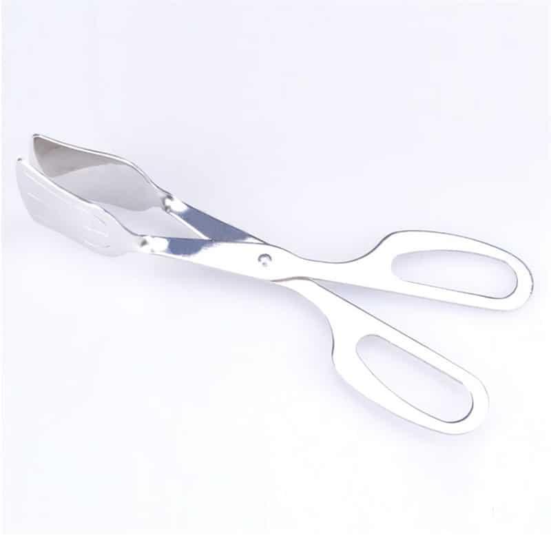 Convenient Multipurpose Heat-Resistant Stainless Steel Kitchen Tongs