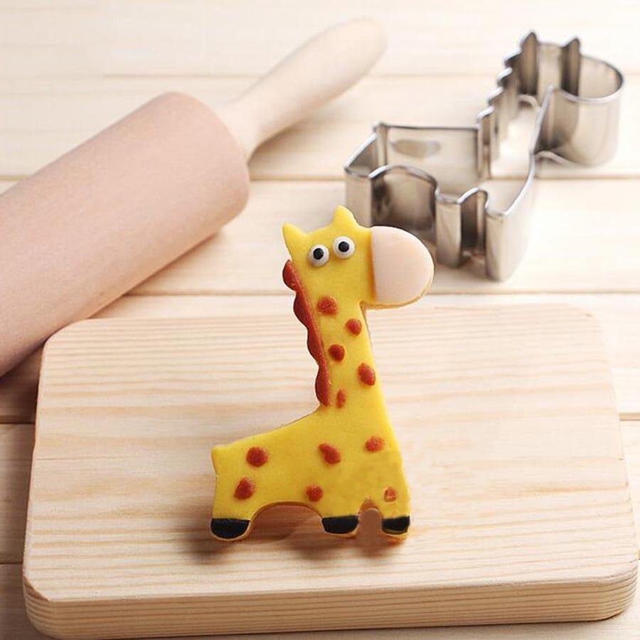 Cute Animal Shaped Eco-Friendly Stainless Steel Cookie Cutters Set
