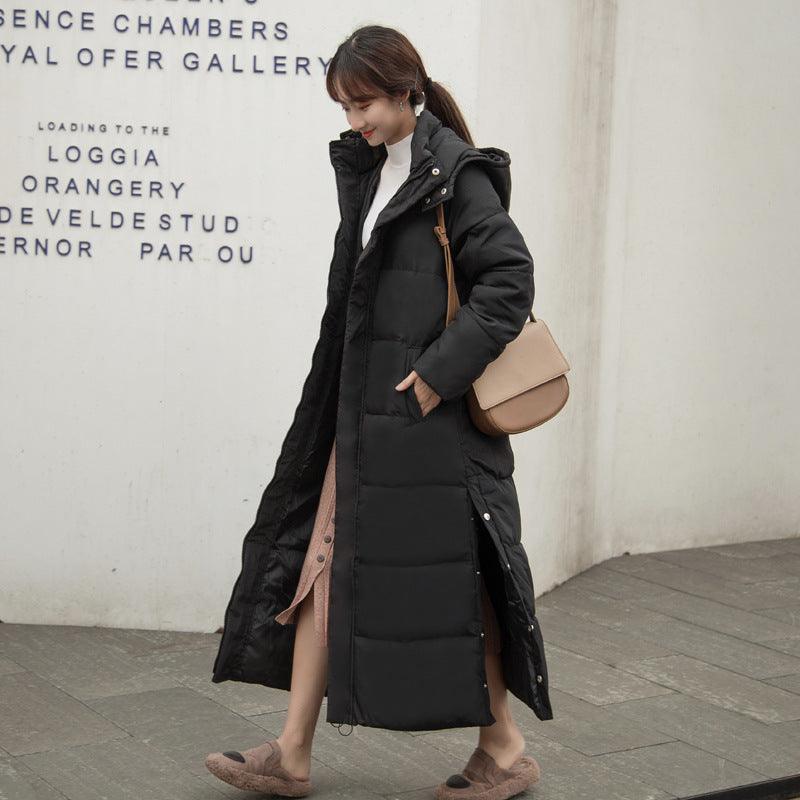 Loose Cold-proof Girlfriends Warmth And Thick Padded Jacket - Trendha