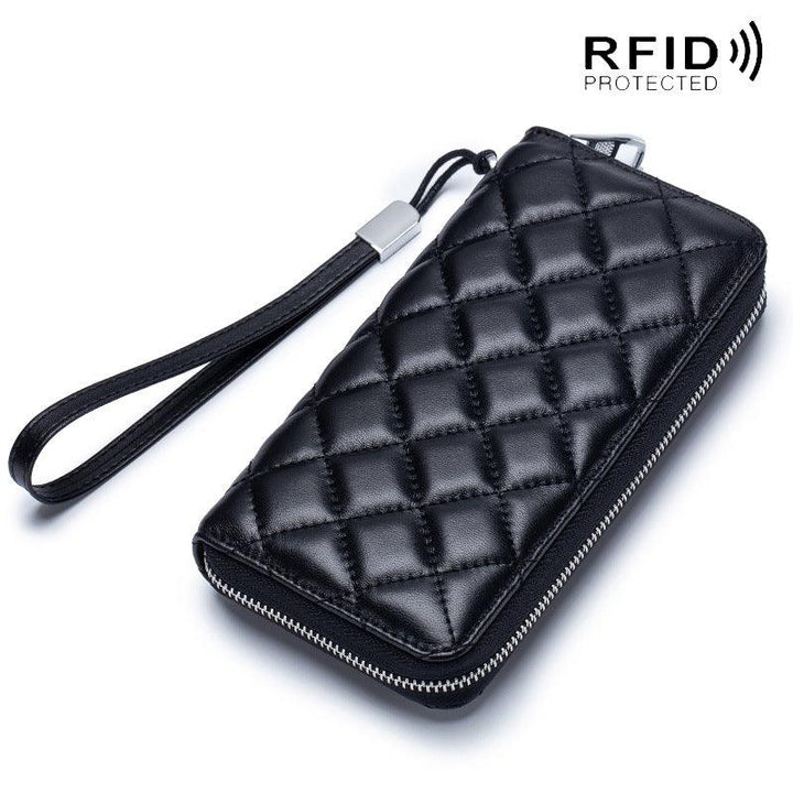Women's Long Multifunctional Leather Large Capacity Wallet - Trendha