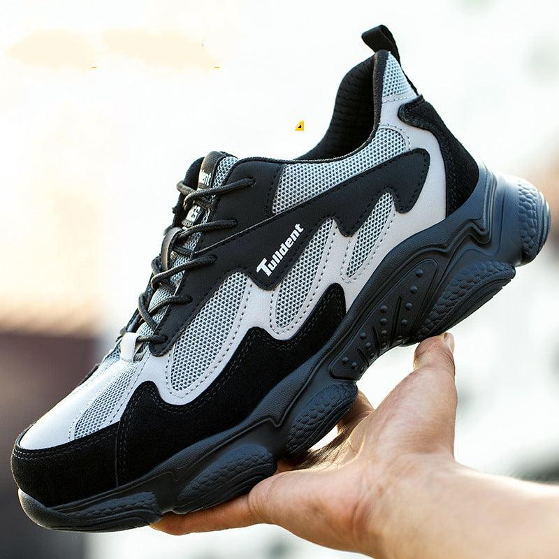 Men's And Women's Same Style Anti-smash And Anti-stab Safety Shoes - Trendha