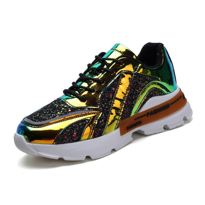 Korean Version Of The Thick Soled Inner Heightening Casual Shoes - Trendha