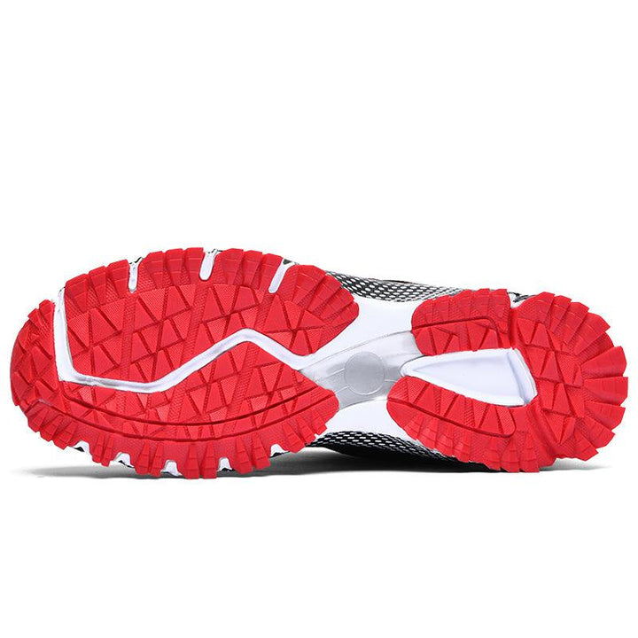 Men's Breathable Lightweight Flying Knit Shoes Sports Casual Shoes - Trendha