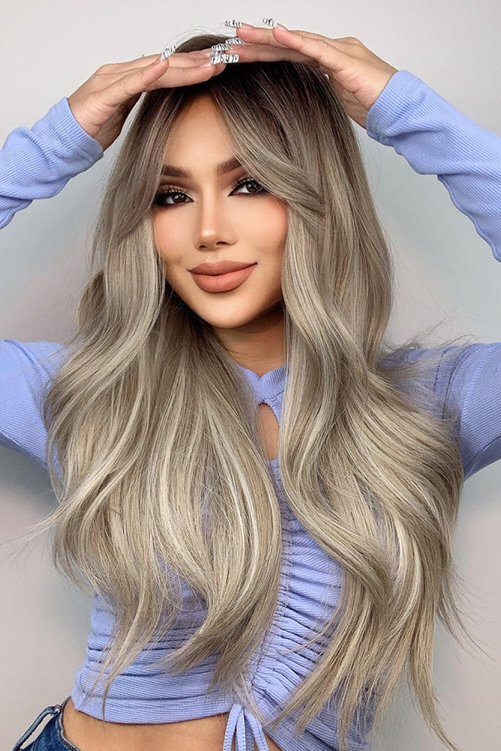 Full Machine Long Wave Wigs 26'' - Trendha