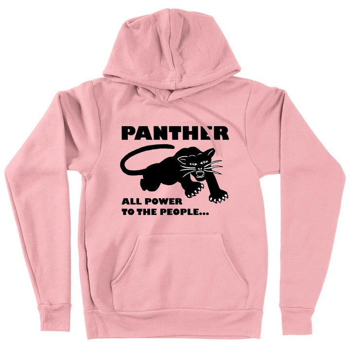All Power to the People Hoodie - Black Panther Men's Hoodie - Panther Graphic Hoodie - Trendha