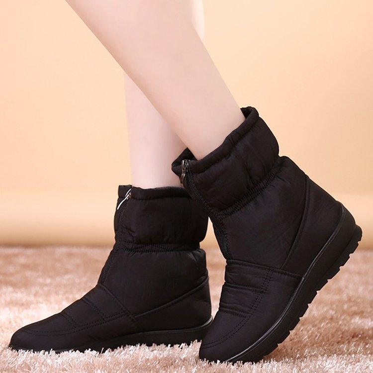 Women's Plus Size Waterproof Cloth New Style Snow Boots - Trendha