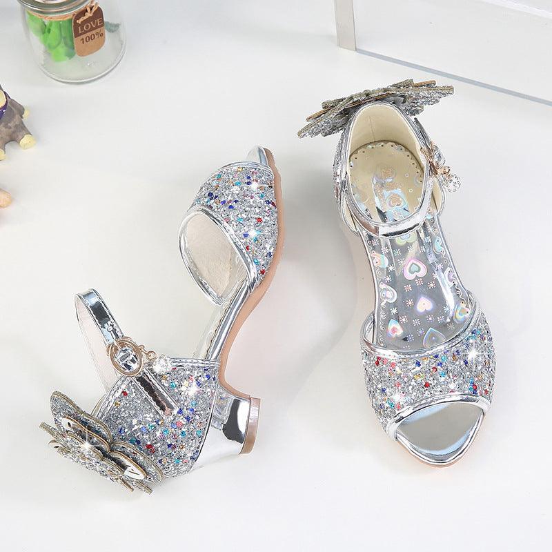 Children's Bow-knot Fish Mouth Sandals - Trendha
