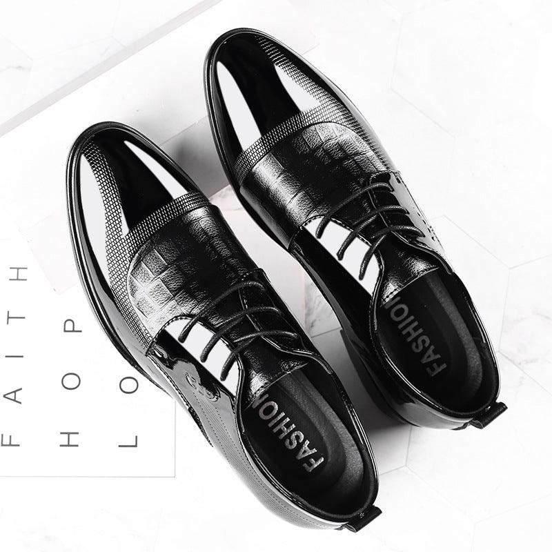 Business Formal Men's Lace-up Casual Shoes - Trendha