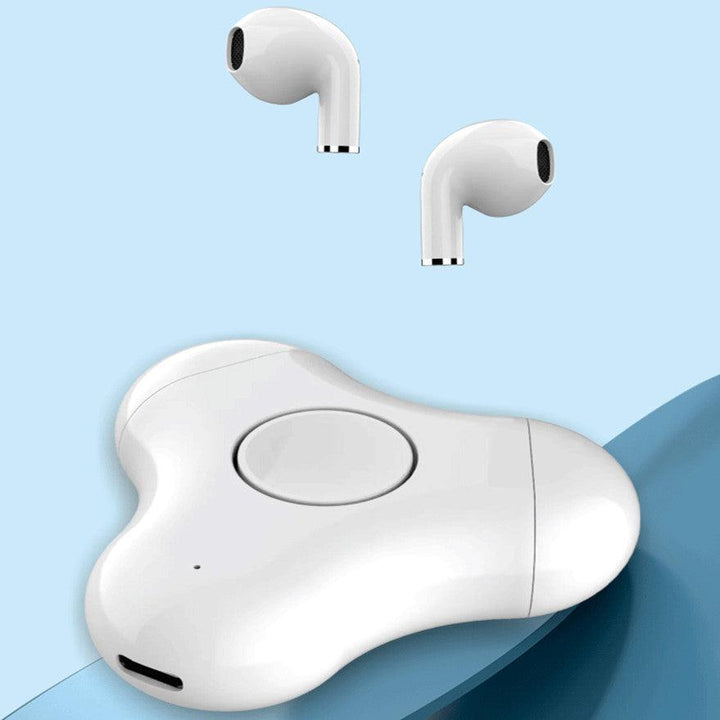 New Multi-Function Headset Fidget Spinner Bluetooth Fingertip Gyro In Ear Bluetooth Headset - Trendha