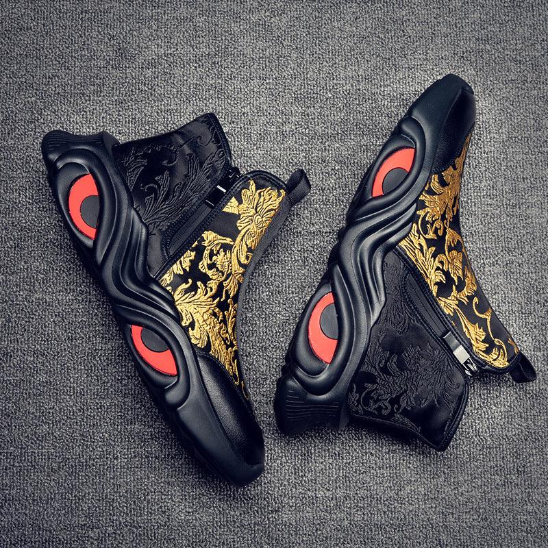 Thick-soled Chinese Style Men's Boots Trend - Trendha