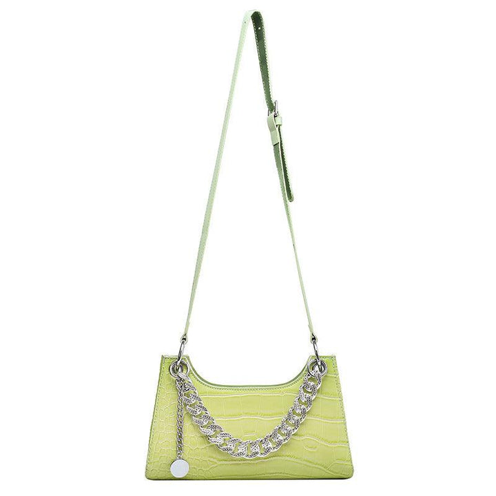 Women's Fashion Stone Pattern Gradient Color Single Shoulder Crossbody Bag - Trendha