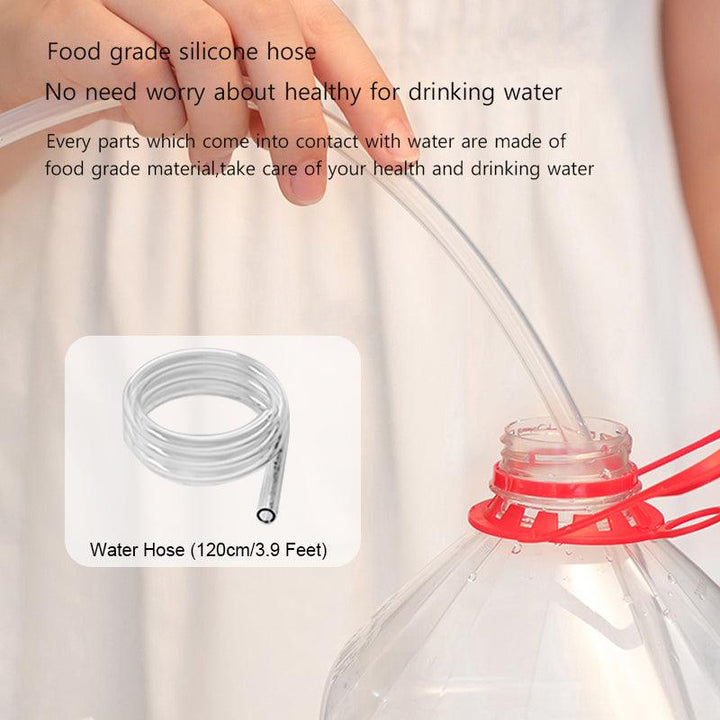 Desk Dispenser Electric Water Gallon Pump Automatic Water Bottle Pump Dispenser Rechargeable Water Pump Dispenser - Trendha