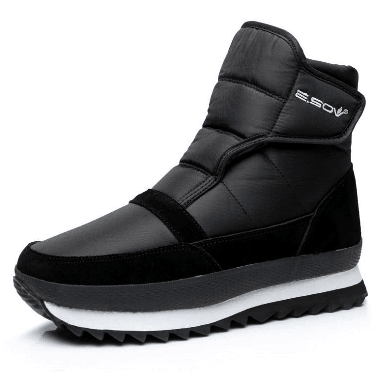 Outdoor Men's Warm Thick-soled Cotton Shoes