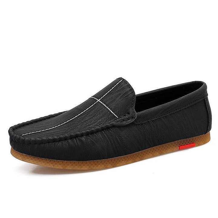 Spring New Men's Casual Lazy Small Leather Shoes - Trendha